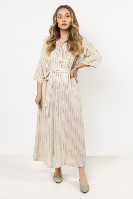 brown - Daydress model 213969 awama U704-213969