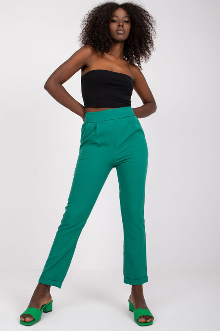 green - Women trousers model 162538 Italy Moda U704-162538