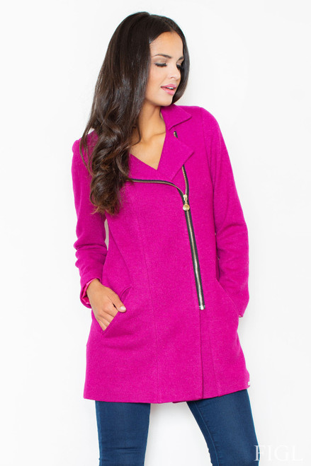 pink - Coat model 46848 Figl U704-46848