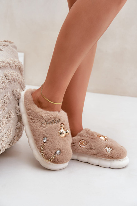 beige - Slippers model 204955 Step in style U704-204955