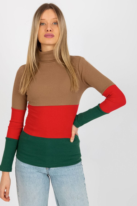brown - Turtleneck model 176797 Relevance U704-176797