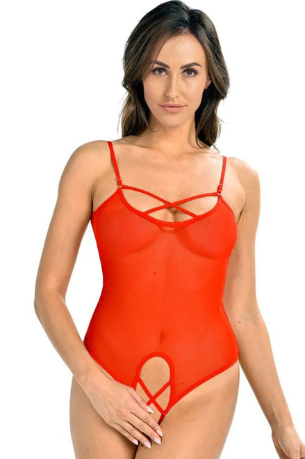 red - Shapewear Body model 183056 Teyli U704-183056