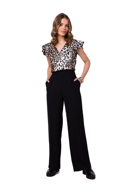 black - Women trousers model 177226 Stylove U704-177226