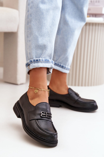 black - Half shoes model 199313 Step in style U704-199313