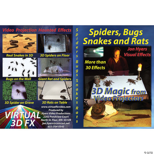 Spiders snakes and bats dvd M680-RV183
