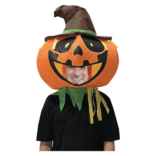 Studio Halloween Photo Real Pumpkin Inf Bobble Head N274-FC01317703