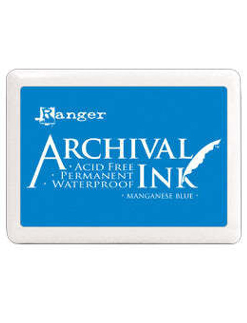 Ranger Archival Ink Jumbo Ink Pad 3 Manganese Blue N274-FC01030539