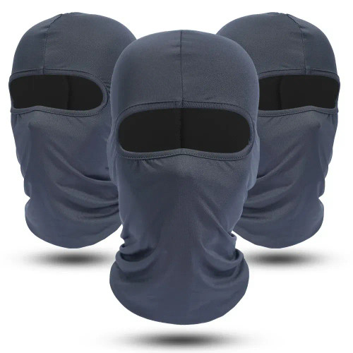 Color: Pink - Breathable Sports Balaclava Hat Quick-Dry Windproof Full Face Mask Headgear for Ridin F640-12000038725833022