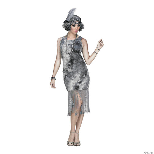 Women s Ghostly Flapper Costume Small or Medium N274-MR01FW124604SD