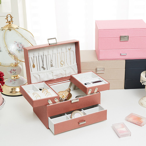 Fashion Personality PU Leather Jewelry Storage Box Q119-CJYD2089257