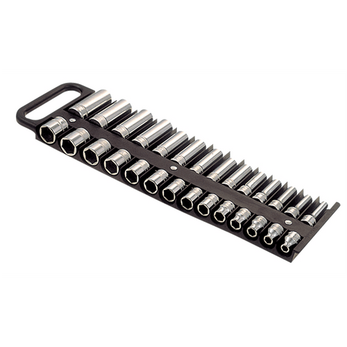Lisle SOCKET HOLDER MAGNETIC 3/8IN DR F/28 SOCKETS BLACK T398-LIS40210