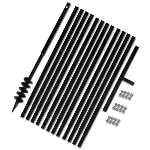 Ground Drill Handle 3.15" with Extension Tube 42'7" Steel A949-270541