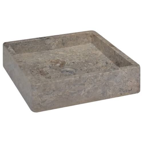 Sink Gray 15.7"x15.7"x3.9" Marble A949-149170