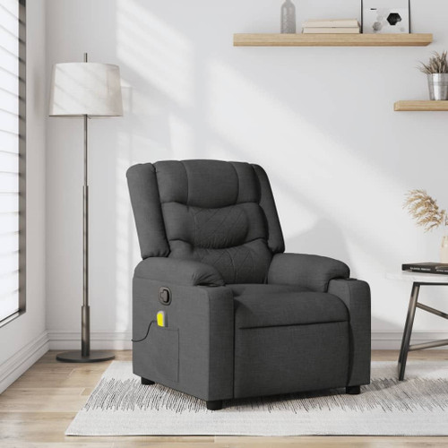 Massage Recliner Chair Dark Grey A949-3206892
