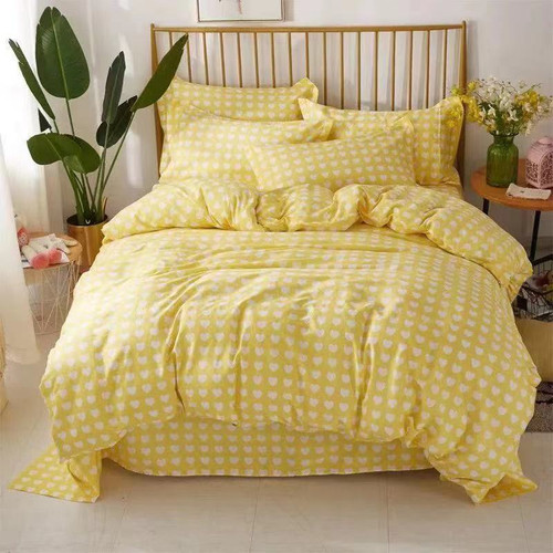 Color: Big Promotion Love, Specifications: 150x 200 Single Duvet Cover - Four-piece Set Duvet Cover Q119-CJYD199153026ZA