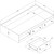 Twin size White Wood Platform Bed Daybed with Storage Drawers Q280-TCDBW51981
