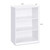 Modern 3-Shelf Bookcase in White Wood Finish Q280-WSJCB198281