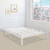 King Size Heavy Duty Metal Platform Bed Frame in White Q280-KSMPBFWHC1958821