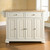 White Kitchen Island Storage Cabinet with Solid Wood Top Q280-WSOKIC1595871