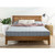 Queen Solid Wood Platform Bed Frame with Headboard in Medium Brown Finish Q280-QWSPB589871