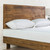 Queen Solid Wood Modern Platform Bed Frame with Adjustable Height Headboard Q280-QNSWPBFH3891759362