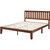 Queen size Mission Style Solid Wood Platform Bed Frame with Headboard in Espresso Finish Q280-ZKCIEA1984921