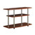 Modern Wood and Metal TV Stand in Cherry Brown Finish Q280-CETVS958781561