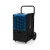 140 Pints Commercial Dehumidifier Crawl Space Dehumidifier with Pump and Drain Hose-Blue - Color: B D681-ES10302US-BL