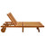  2-Person Patio Sun Lounger with Cushions Solid Wood Acacia A949-3061378