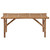  Garden Bench Natural Bamboo Bamboo Medium Foldable Garden Bench A949-3063866