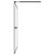 Walk-in Shower Screen Frosted Tempered Glass 55.1"x76.8" A949-145693