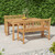 Garden Dining Set Natural Teak A949-3157153