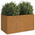 Planter Rusty Corten steel Medium Durable Corten Steel Planter A949-821556