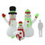Inflatable Snowman Family Multicolour A949-345385
