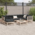 Garden Sofa Set Natural wood and anthracite A949-3299534