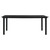 Garden Dining Set Black Powder-coated steel, glass, cotton rope A949-3060211