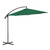 Cantilever Garden Parasol Green Polyester Large Tiltable A949-44873