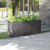 Garden Planter Grey Solid pinewood Large Durable Garden Planter A949-810756