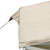 Professional Folding Party Tent with Walls Aluminum 19.7'x9.8' Cream A949-45506