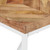 Dining Table Natural wood with white legs A949-323547