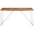 Dining Table Natural wood with white legs A949-323547