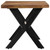 Dining Table Natural wood and black A949-247440
