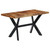 Dining Table Natural wood and black A949-247440