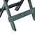 Garden Table Green Plastic 17.7 x 16.9 x 19.7 in Foldable A949-48809