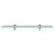 Floating Shelf Clear Tempered safety glass, Zinc alloy A949-243780