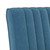 Slipper Chair Blue Velvet, Wood, Plywood Standard Smart Design A949-352450