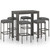 Garden Bar Set Grey A949-3064785