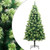 Artificial Hinged Christmas Tree Green PVC, Metal Large A949-356738