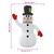 Inflatable Snowman Multicolor Oxford fabric with PU coating A949-345367