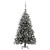 Artificial Christmas Tree LED&Ball Set&Flocked Snow 70.9" PVC&PE A949-3077929